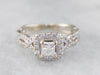 Modern Neil Lane Diamond Engagement Ring