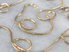 Long 14K Gold Snake Chain