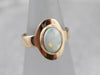 Yellow Gold Vintage Opal Ring