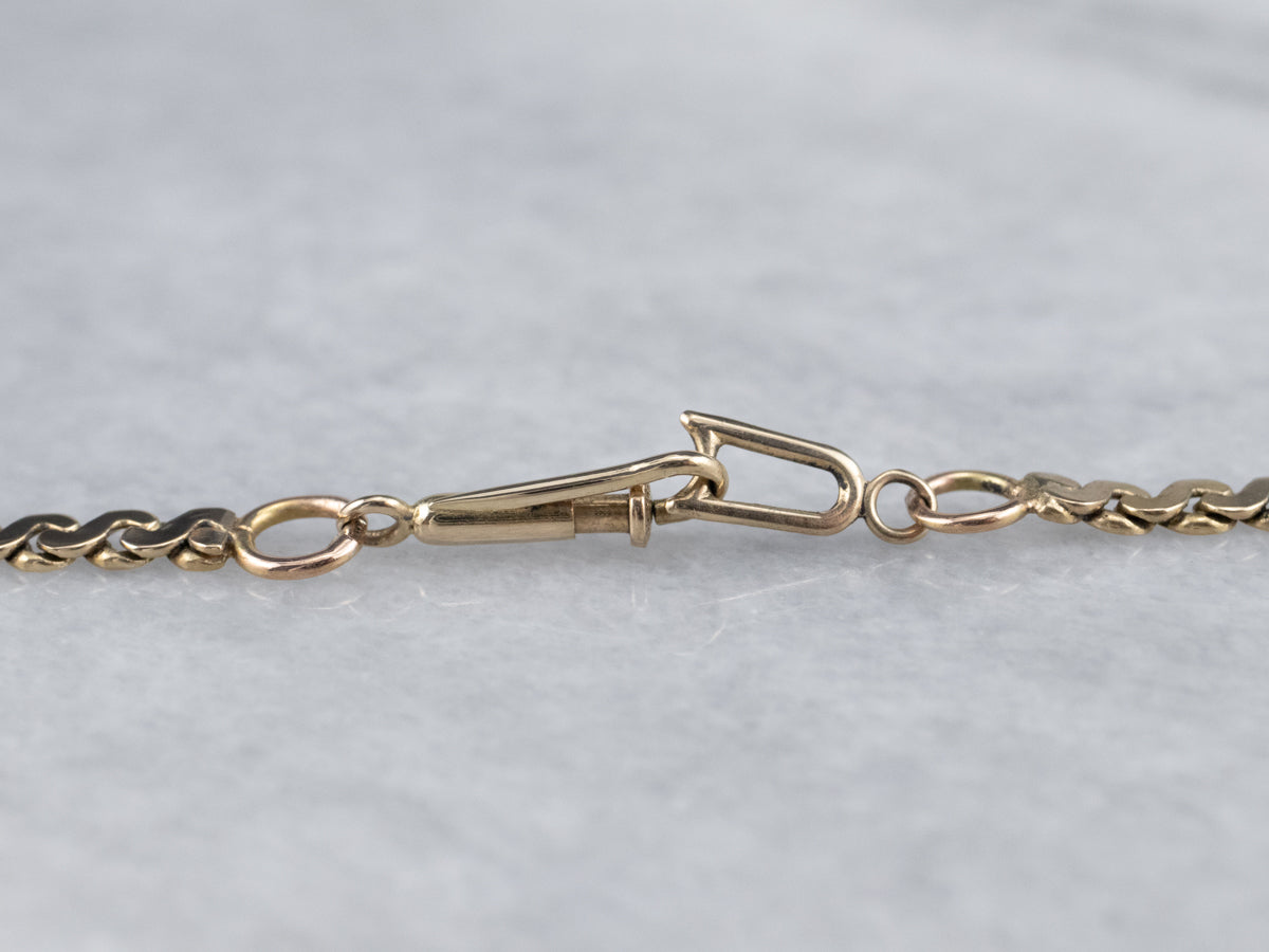 20 Inch Yellow Gold Serpentine Chain