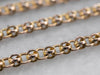 Woven Double Rolo Link Chain