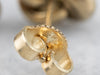 Vintage Gold Lover's Knot Stud Earrings