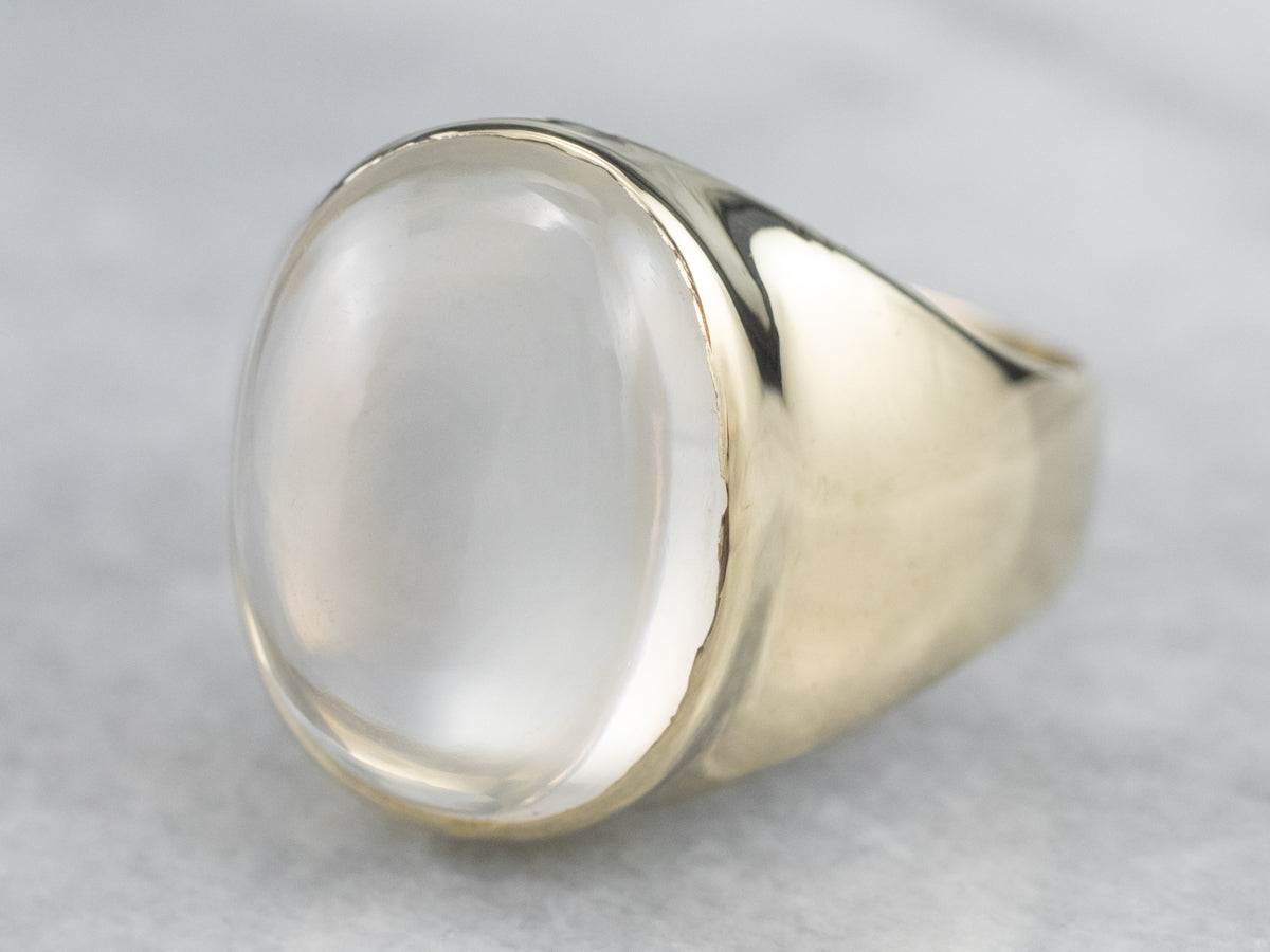 Bold Vintage Moonstone Ring