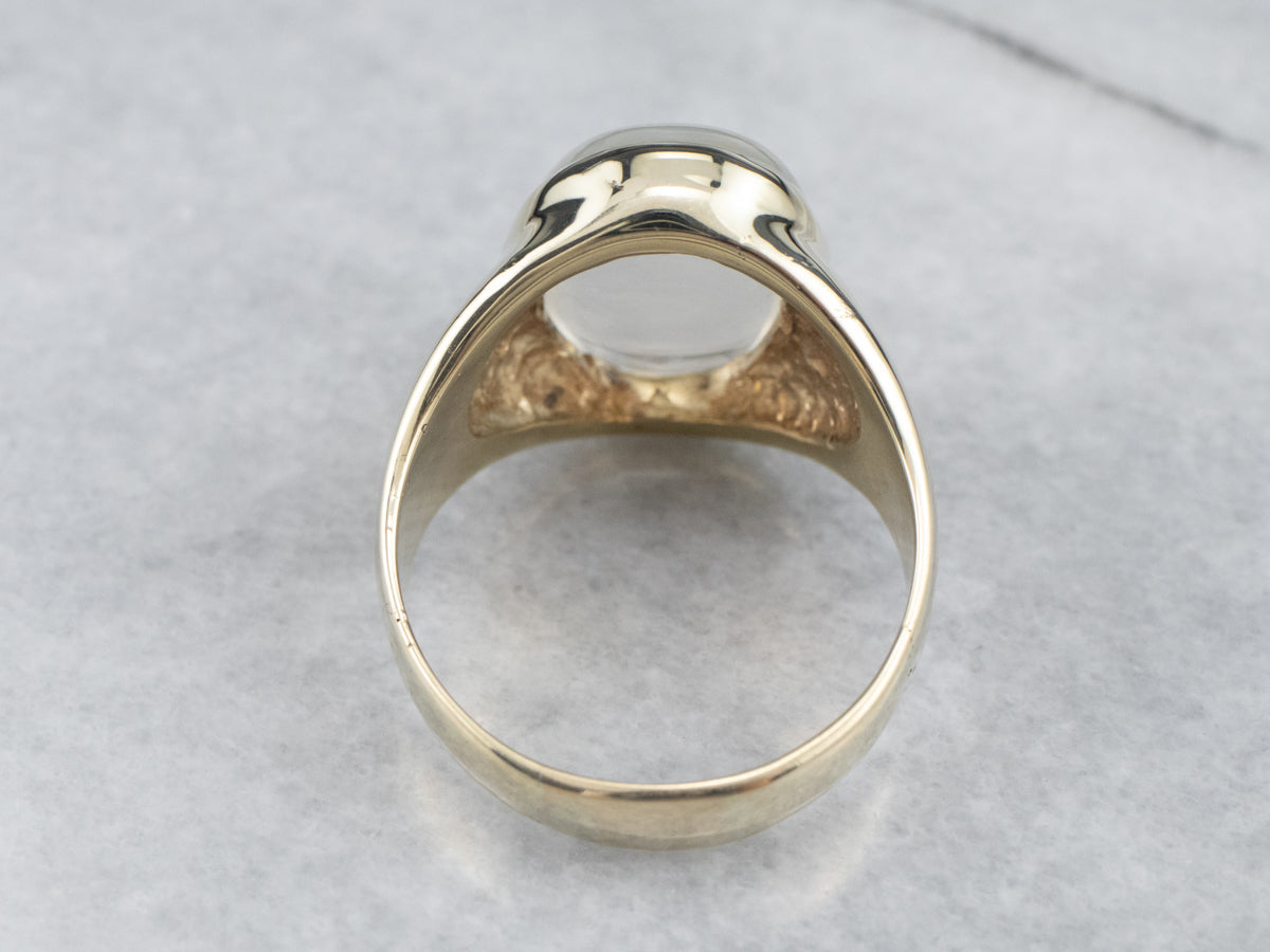 Bold Vintage Moonstone Ring