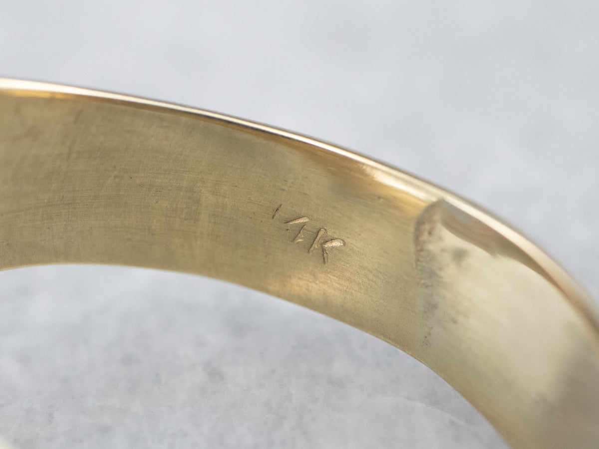 Bold Vintage Moonstone Ring