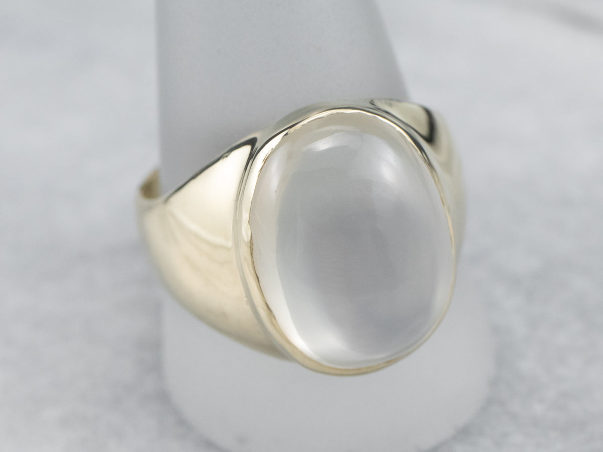 Bold Vintage Moonstone Ring
