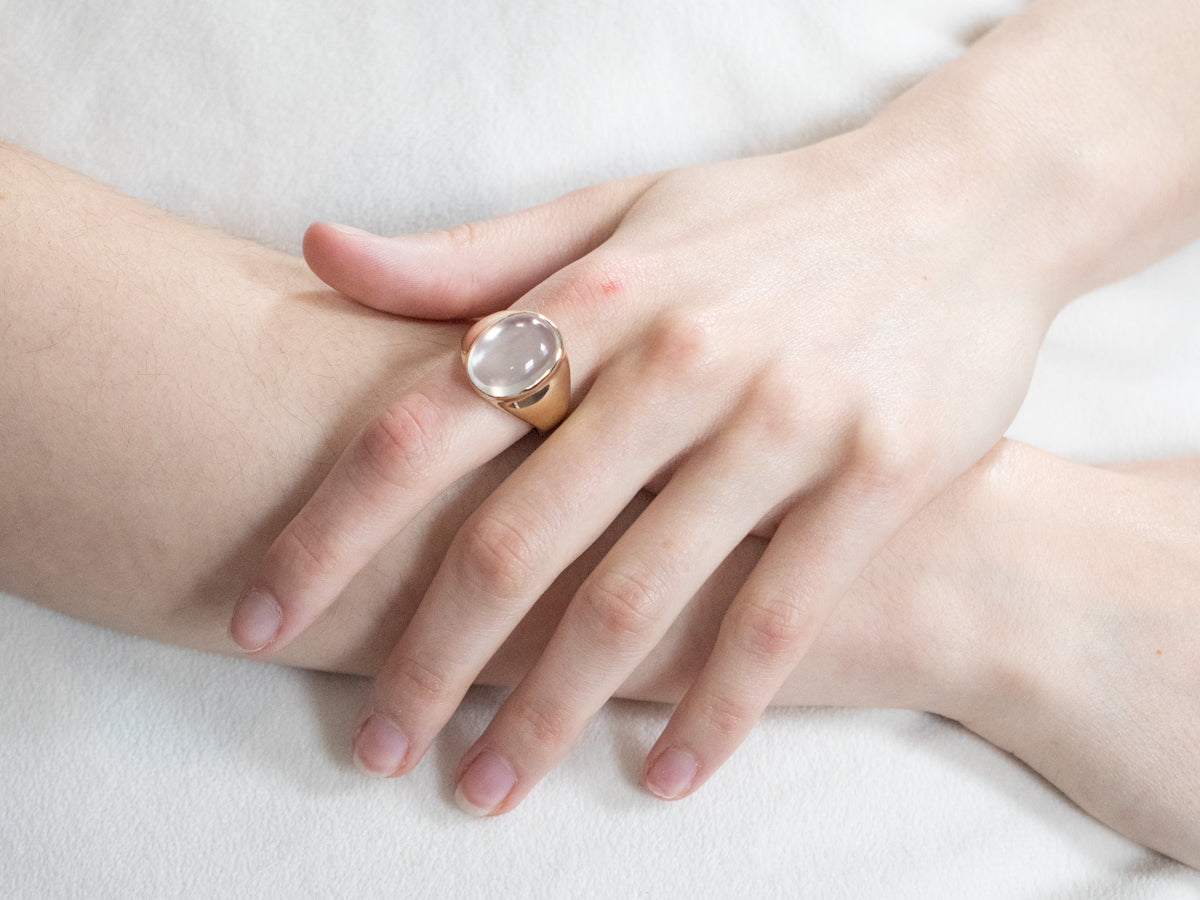 Bold Vintage Moonstone Ring