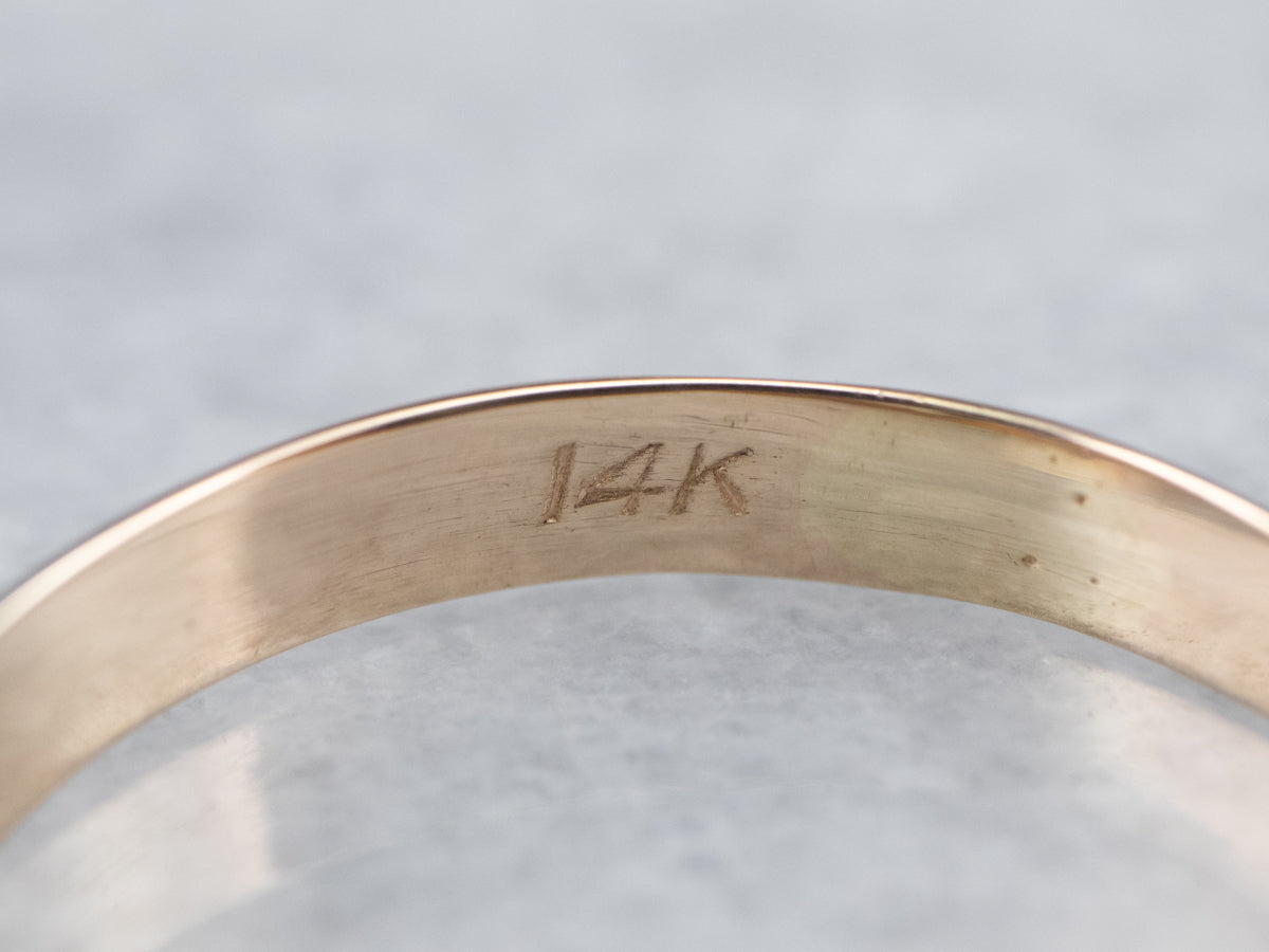 Vintage Yellow Gold Band