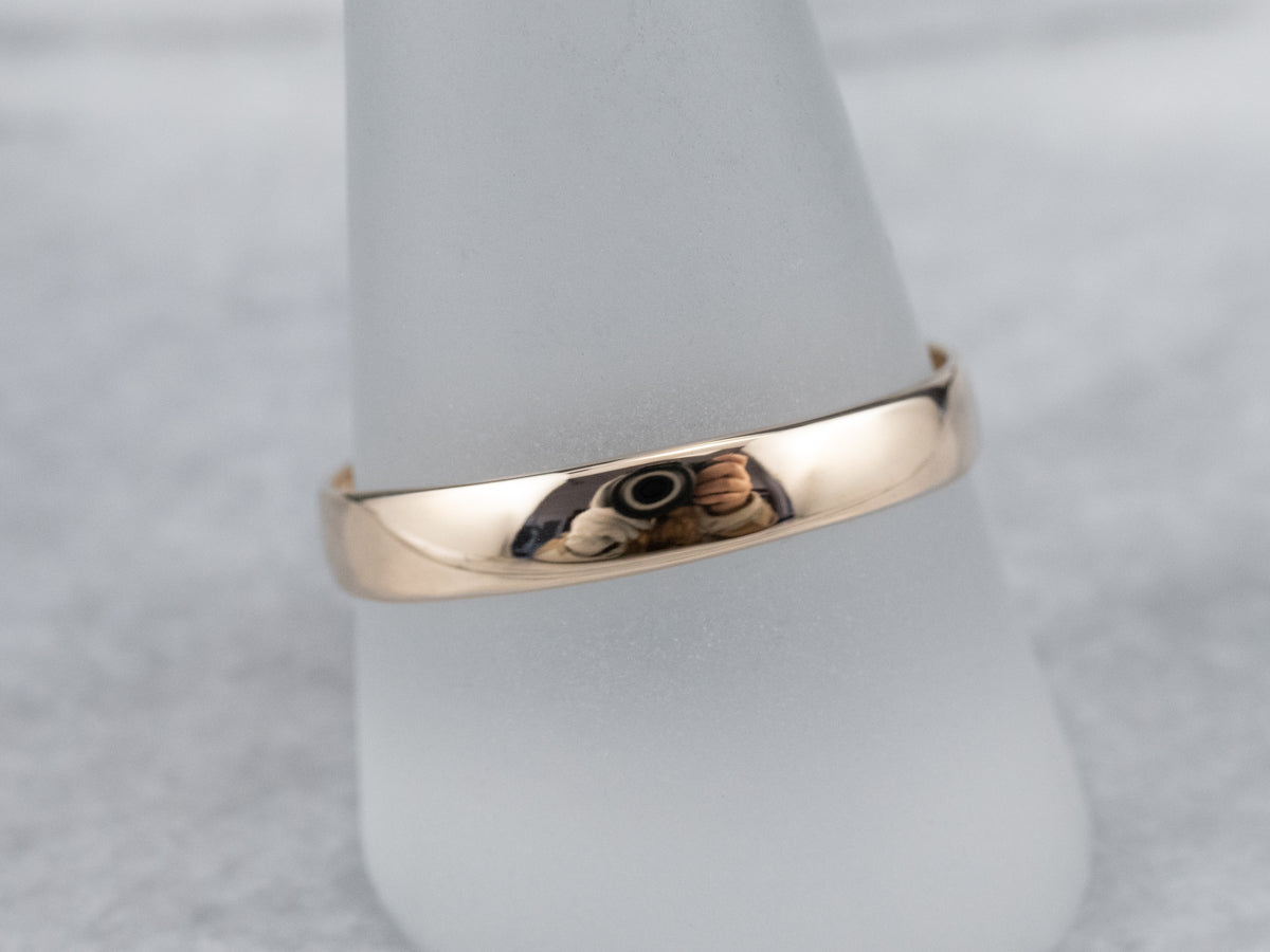 Vintage Yellow Gold Band