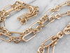 Vintage Gold Paperclip Chain