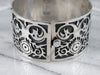 Mexican Sterling Silver Patterned Bracelet