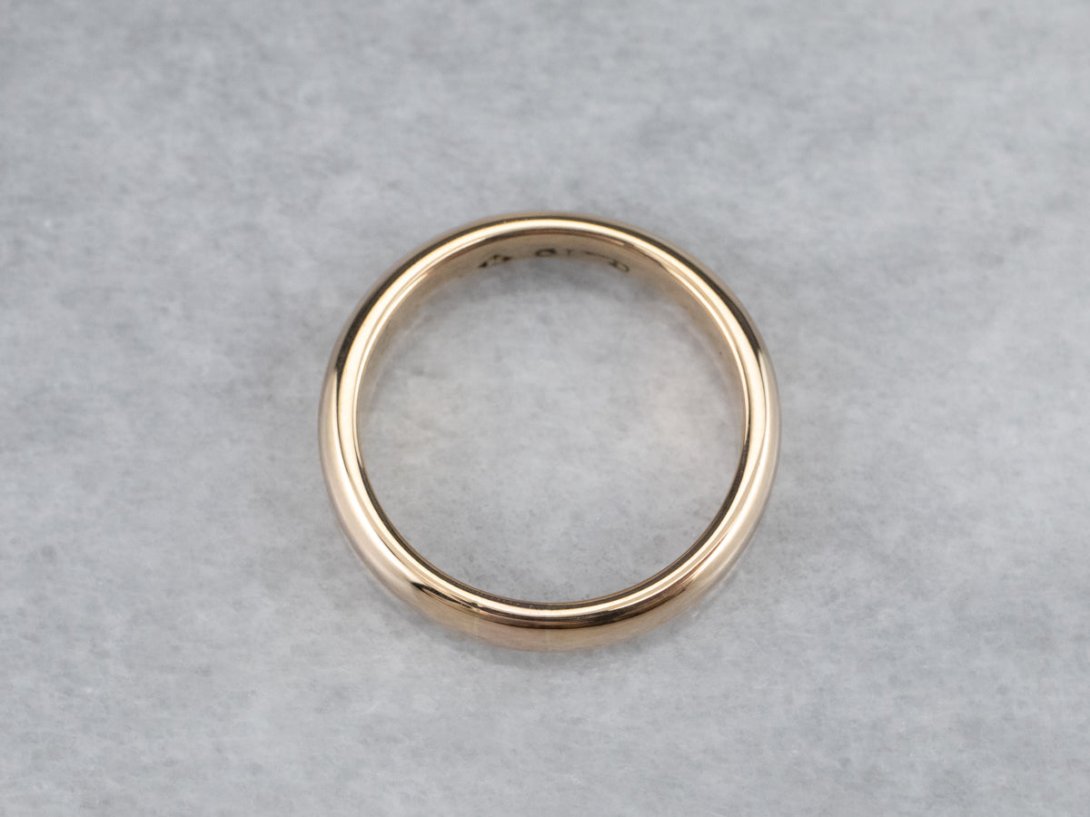 Antique Yellow Gold Band