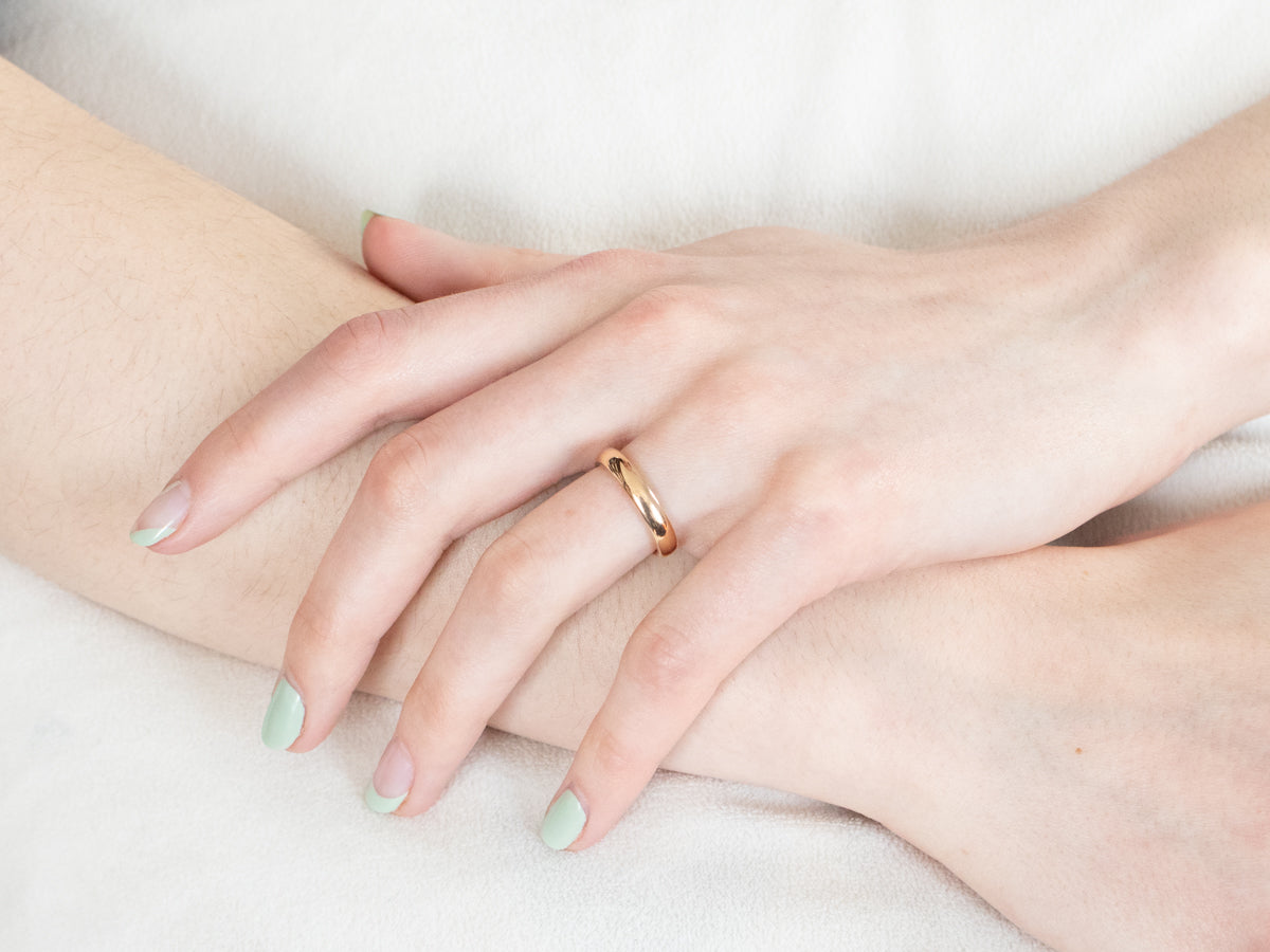 Antique Yellow Gold Band