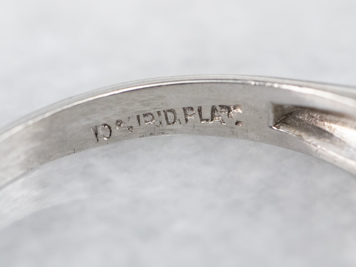 Sparkling Platinum and Diamond Band