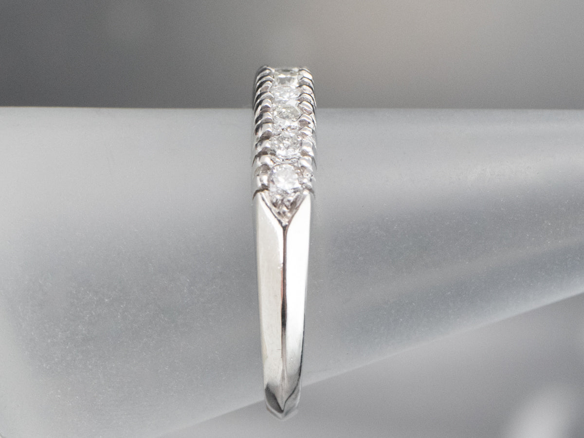 Sparkling Platinum and Diamond Band