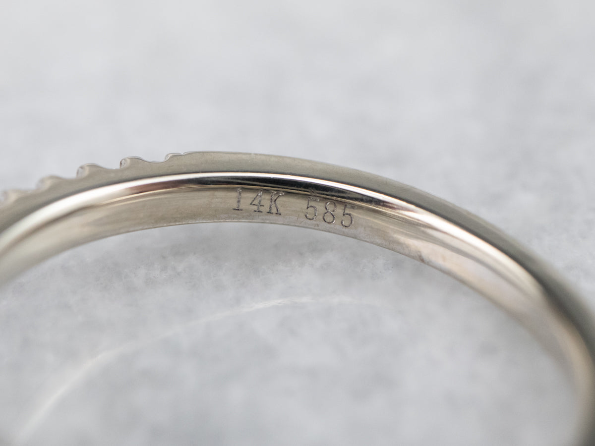 Diamond Halo Engagement Ring