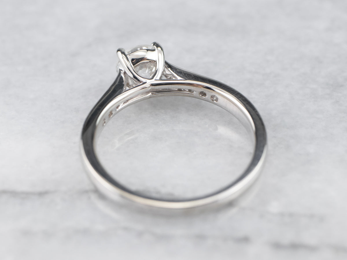 Round Brilliant Cut Diamond Engagement Ring