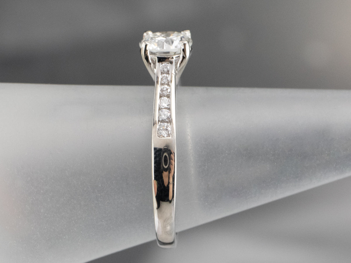 Round Brilliant Cut Diamond Engagement Ring