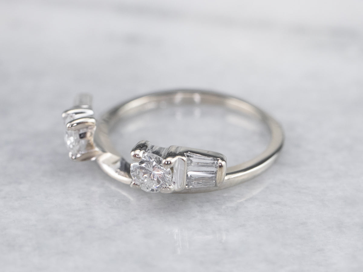 Diamond Solitaire Enhancer Band