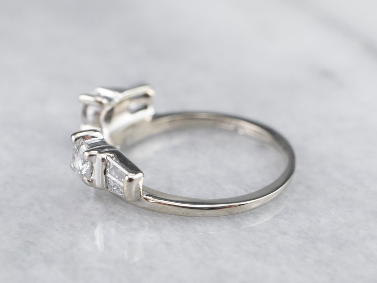 Diamond Solitaire Enhancer Band