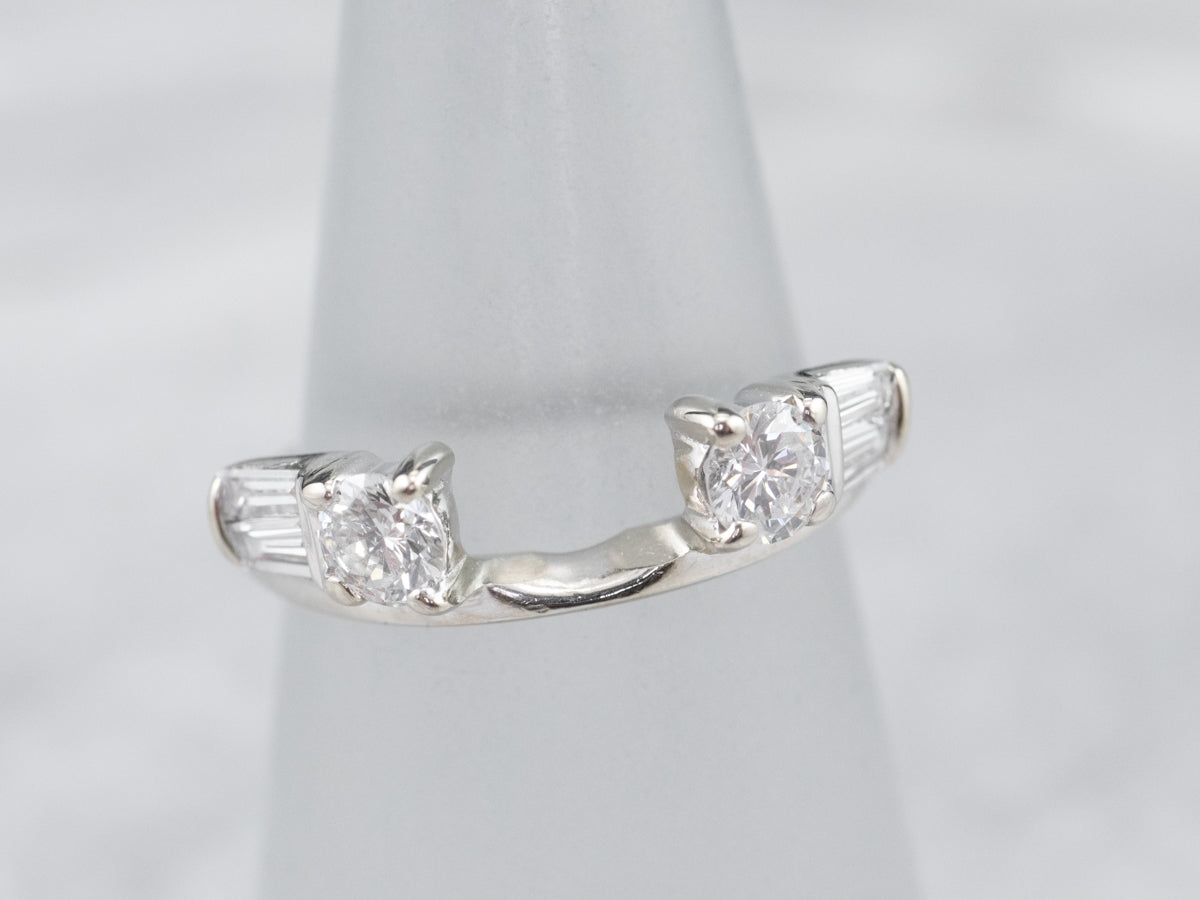 Diamond Solitaire Enhancer Band