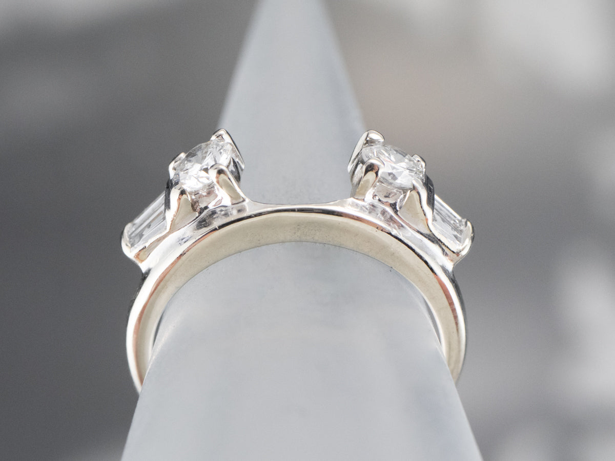 Diamond Solitaire Enhancer Band