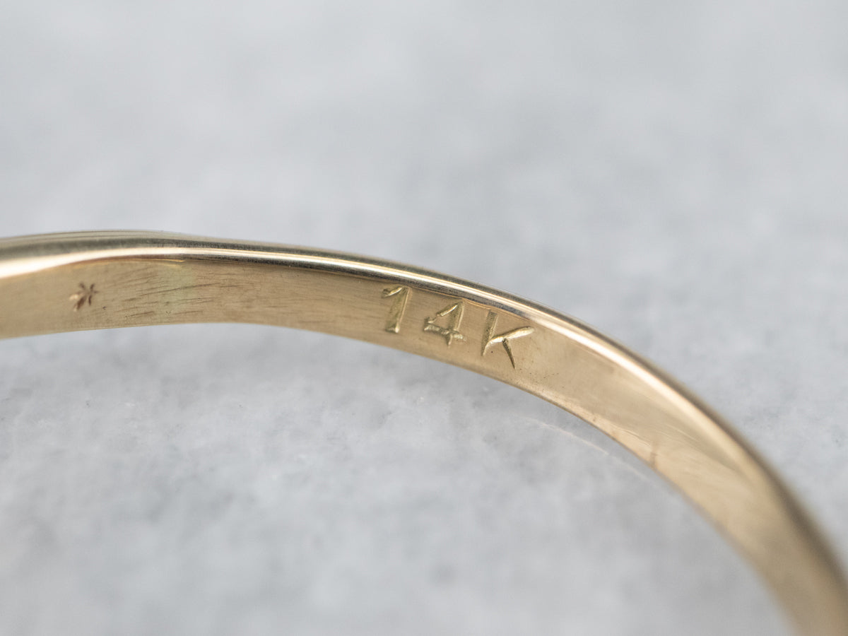 Marquise Diamond Guard Band