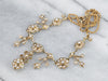 Victorian Floral Seed Pearl Necklace