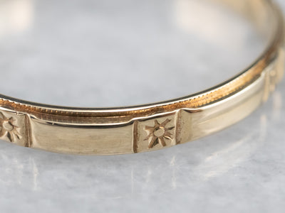 Sweet Forget Me Not Floral Band