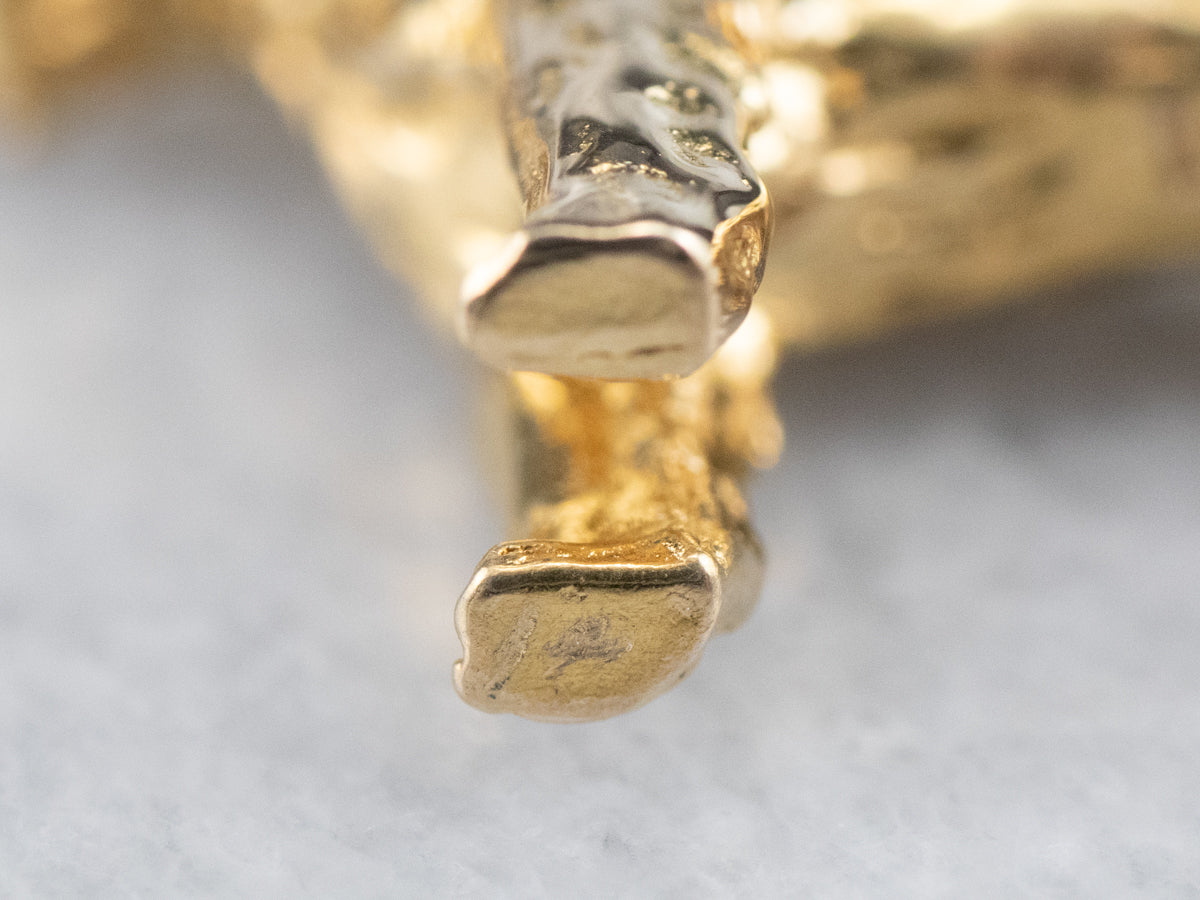 Enamel and Gold Scottish Terrier Charm