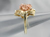 Diamond Bouquet Ring in Two Tone Gold