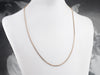 Yellow Gold Rectangle Link Chain