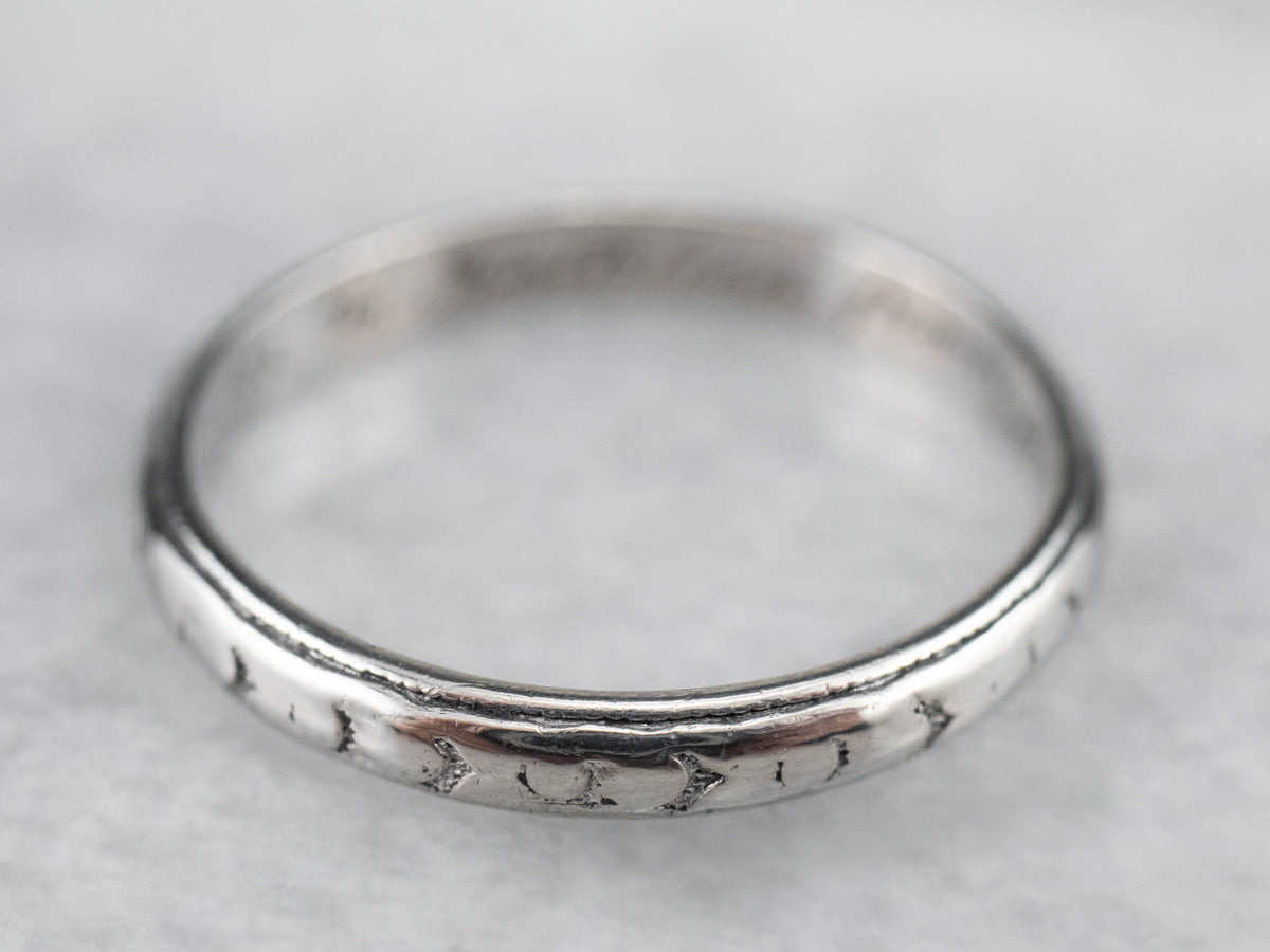 Palladium Diamond Men's Wedding Ring | 0005117 | Beaverbrooks the Jewellers