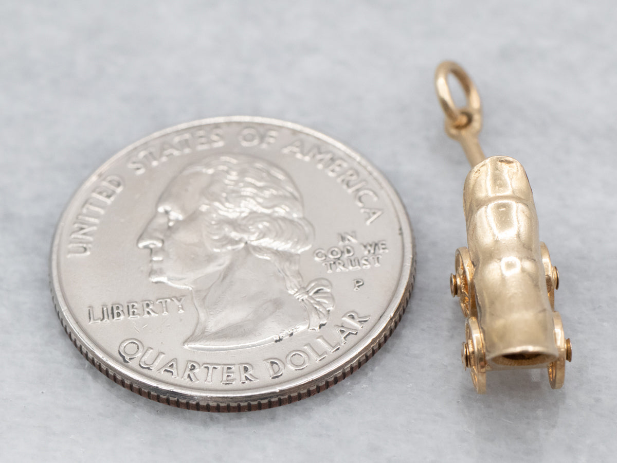 Westward HO! Vintage Covered Wagon Charm