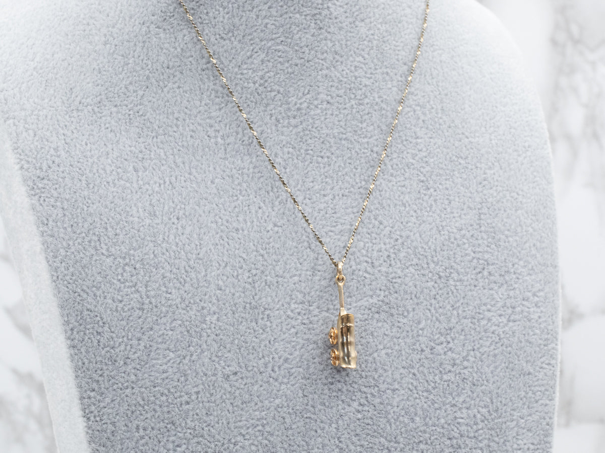 Westward HO! Vintage Covered Wagon Charm