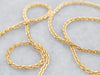 21-Inch Gold Wheat Chain