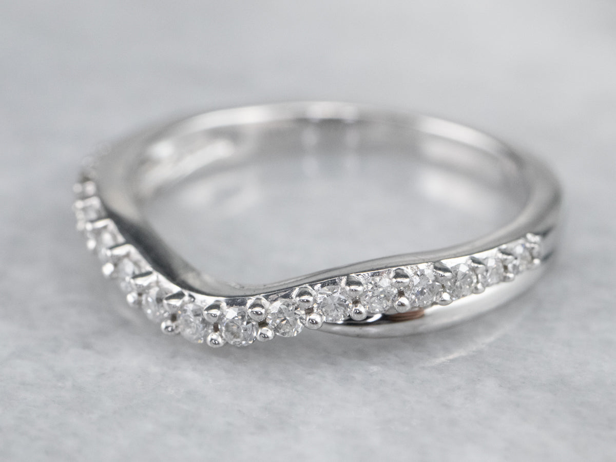 Banda protectora de diamantes curvada