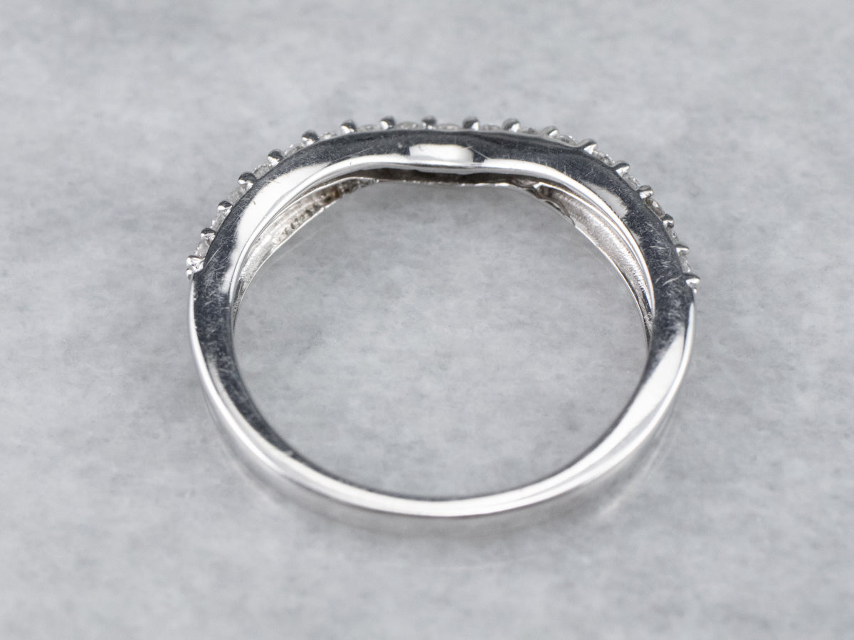 Banda protectora de diamantes curvada