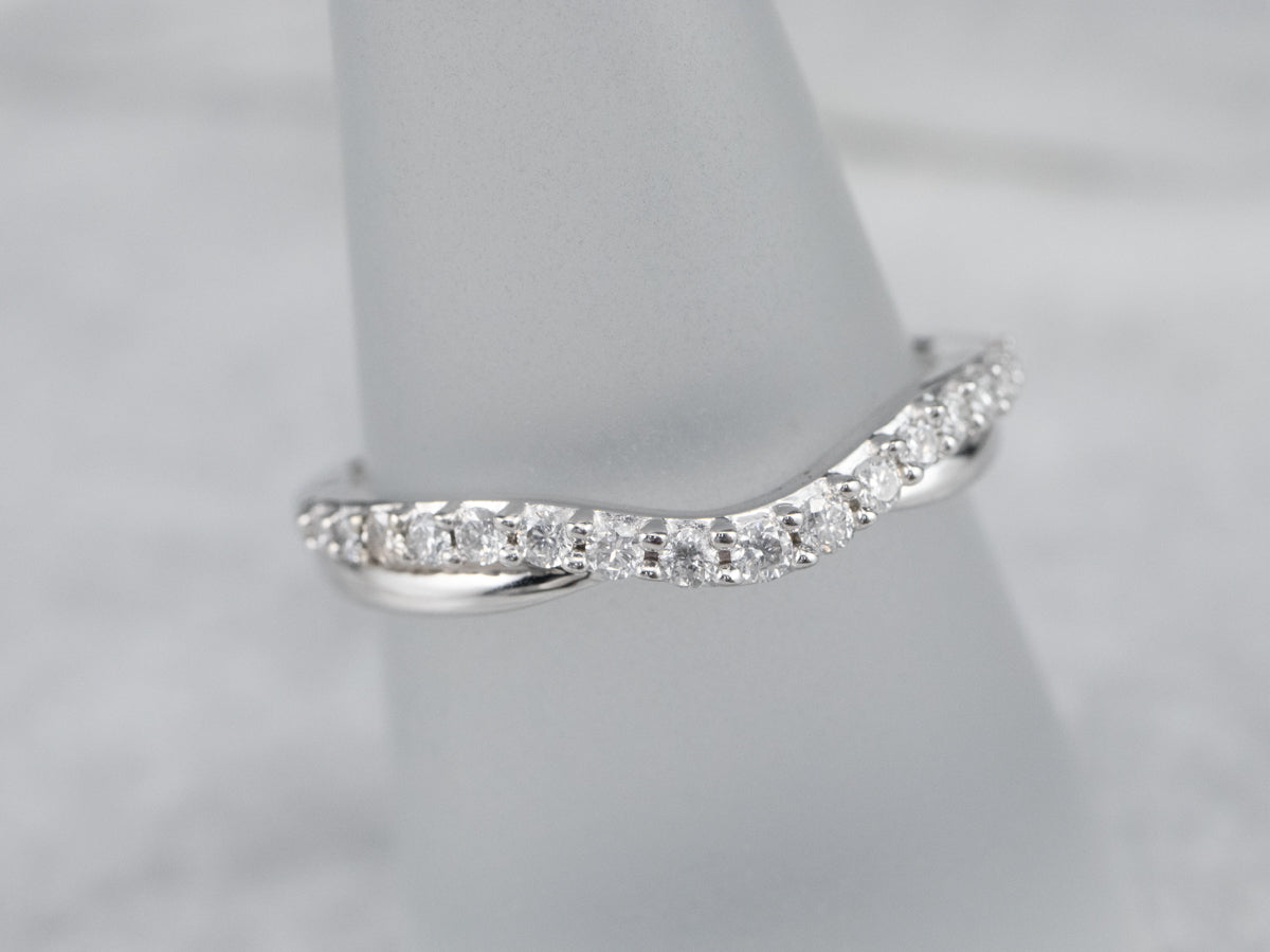 Banda protectora de diamantes curvada