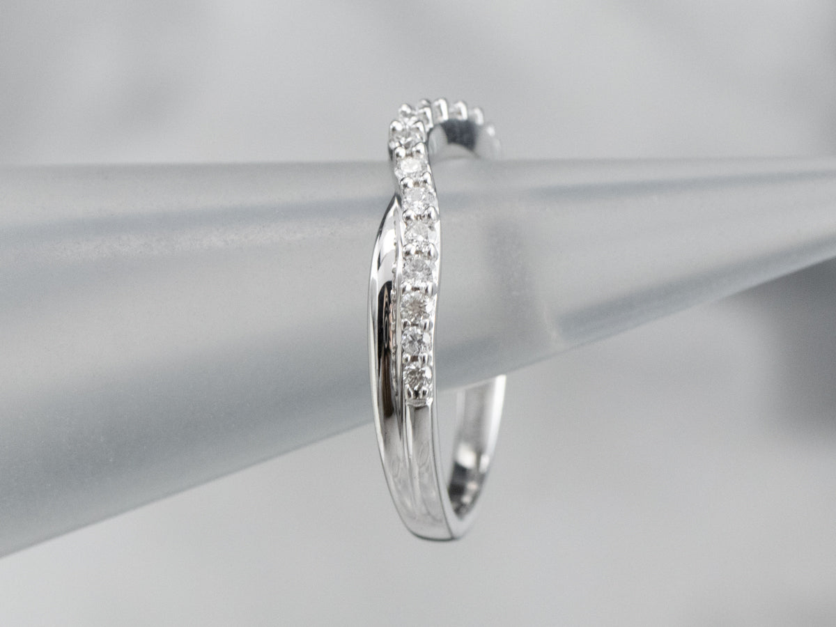 Banda protectora de diamantes curvada