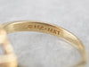 Vintage Gold Diamond Cluster Engagement Ring