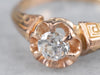 Victorian Old Mine Cut Diamond Engagement Ring