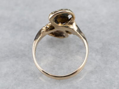 Vintage 1950's Black Hills Gold Ring