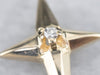 Starburst Diamond Cross Pendant