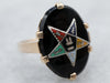 Vintage Order of The Eastern Star Ring