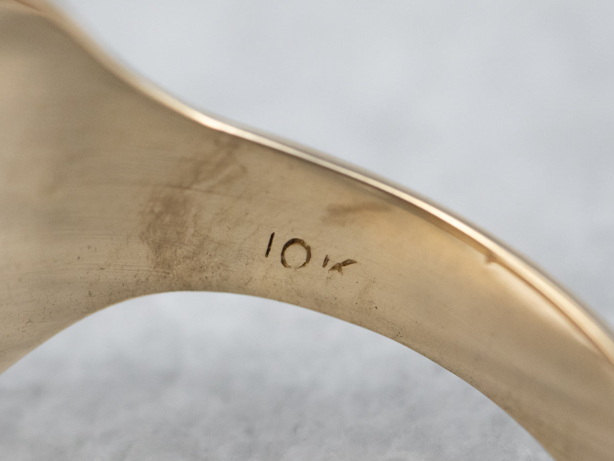 Vintage Square Top Signet Ring