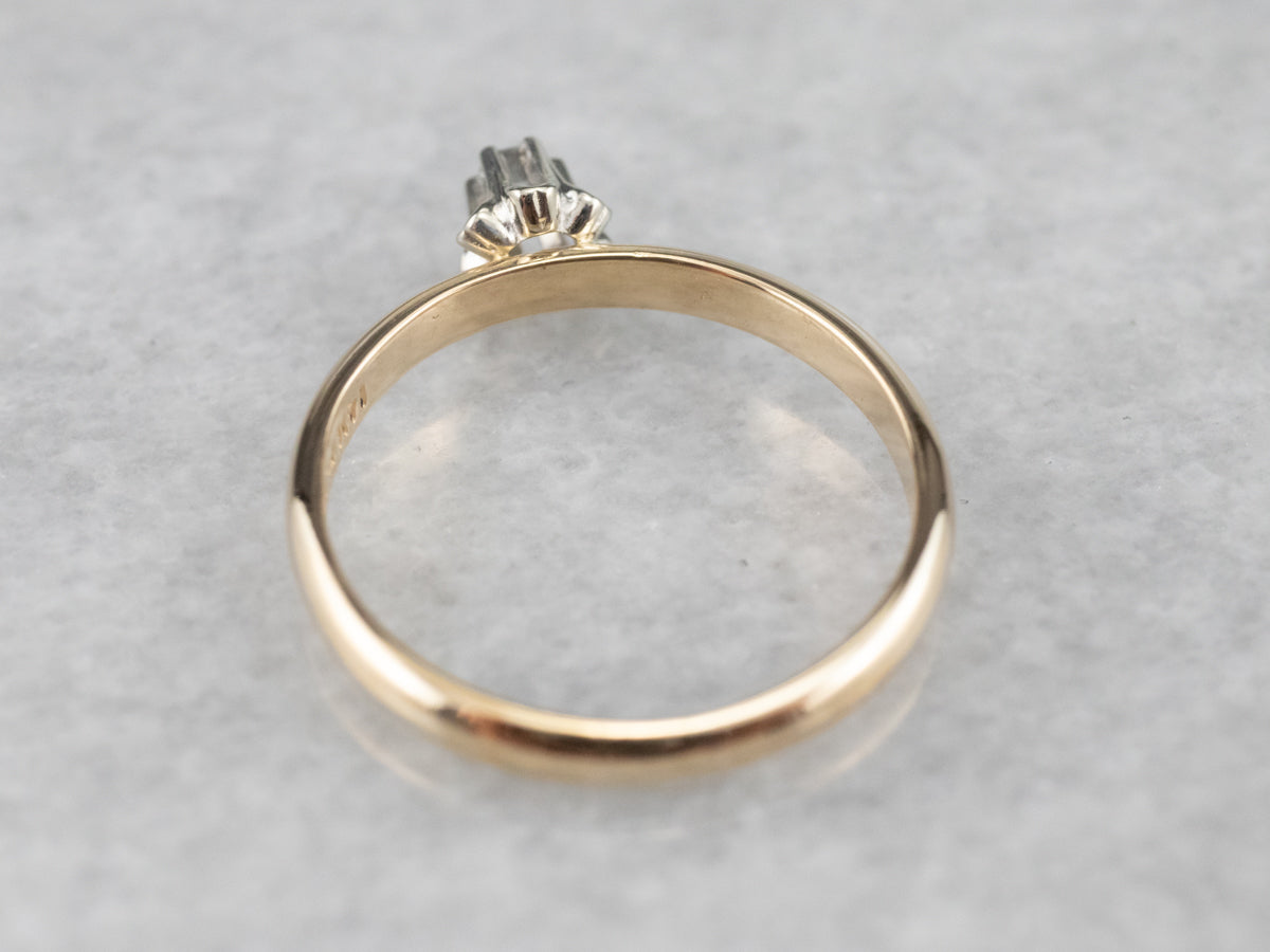 Buttercup Diamond Solitaire Engagement Ring