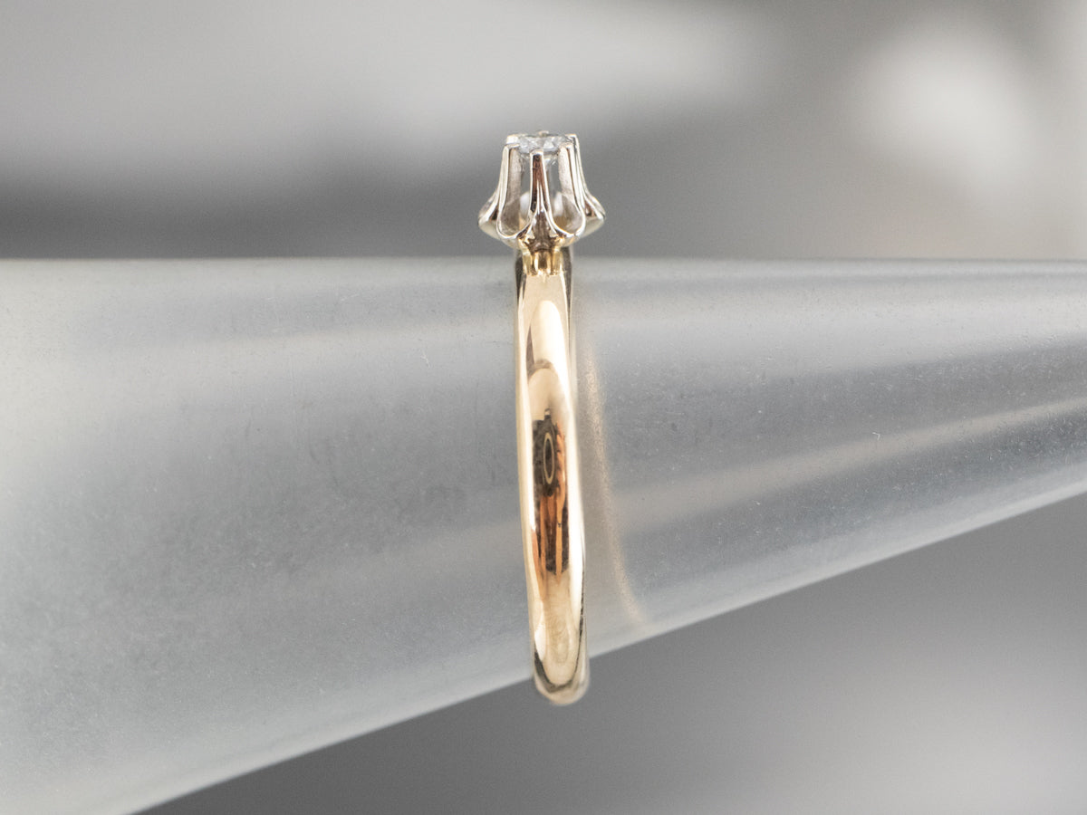 Buttercup Diamond Solitaire Engagement Ring