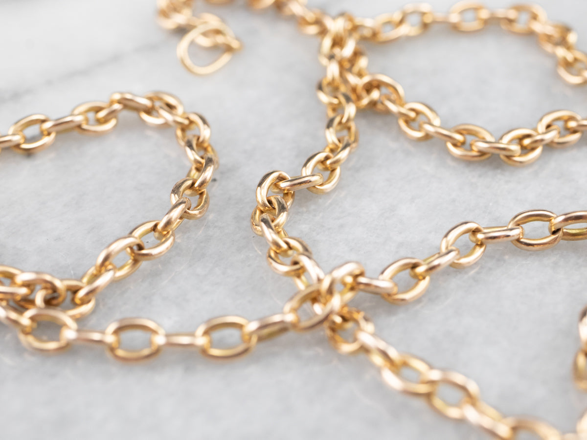 Vintage Oval Link Chain