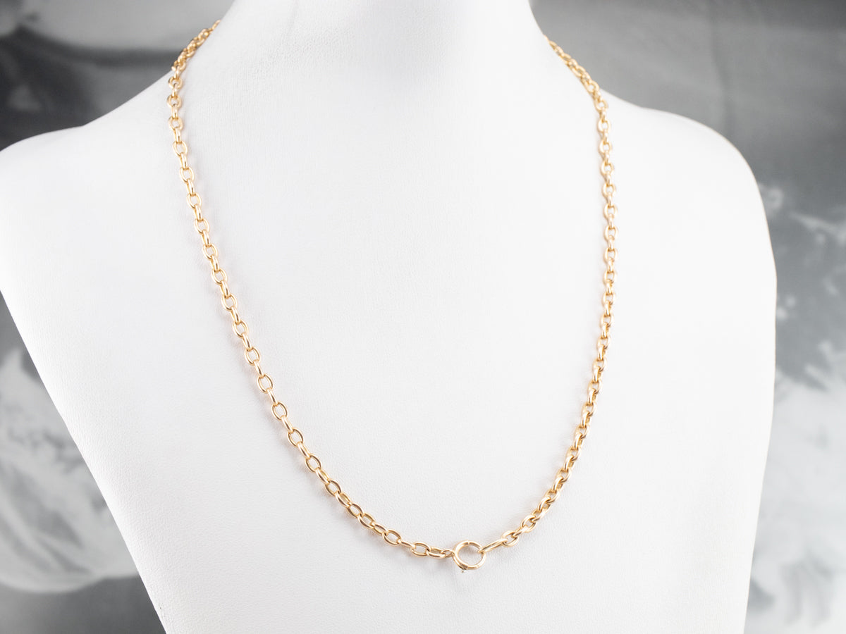 Vintage Oval Link Chain